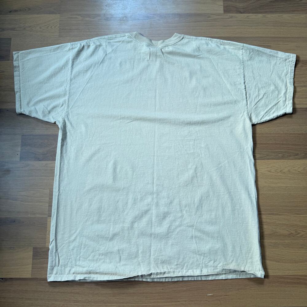 Vintage 2004 The Mountain Amy Brown Fairy Core Tan Art Oversized Shirt Sz 3XL - Picture 6 of 8